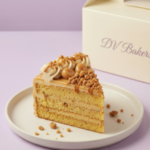 Classic Butterscotch Cream Pastry in Dwarka